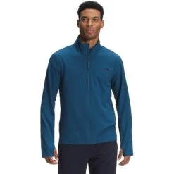 The North Face Men's Treadway Hybrid FutureFleece Full Zip -Winter Menswear Store NF0A5GAN BH7 hero