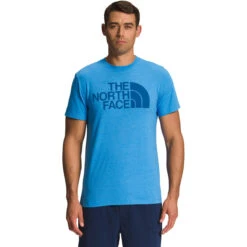 The North Face Men's Short-Sleeve Half Dome Tri-Blend Tee -Winter Menswear Store NF0A5J2I N9S hero 1