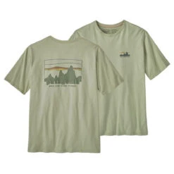 Patagonia Men's '73 Skyline Organic T-Shirt -Winter Menswear Store POS WBS23 37534 SLVG 1