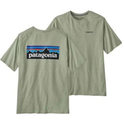 Patagonia Men's P-6 Logo Responsibili-Tee -Winter Menswear Store POS WBS23 38504 SLVG