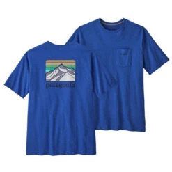 Patagonia Men's Line Logo Ridge Pocket Responsibili-Tee -Winter Menswear Store POS WBS23 38511 BBSD