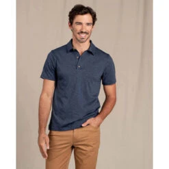 Men's Tempo Short Sleeve Polo -Winter Menswear Store T2002912 True Navy