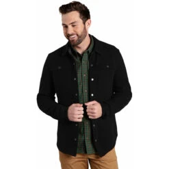 Men's Kennicott Shirt Jacket -Winter Menswear Store T2621706 Black 1