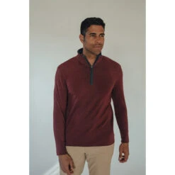 Men's Puremeso Quarter Zip Pullover -Winter Menswear Store TNB Spring20 LAStudio Web 1944