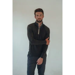 Men's Puremeso Quarter Zip Pullover -Winter Menswear Store TNB Spring20 LAStudio Web 2007