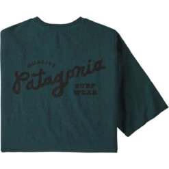 Patagonia Men's Quality Surf Pocket Responsibili-Tee 5 Patagonia Men's Quality Surf Pocket Responsibili-Tee -Winter Menswear Store WBF21 37442 DBGR