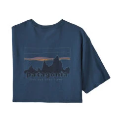 Patagonia Men's '73 Skyline Organic T-Shirt -Winter Menswear Store WBF21 37534 TIDB