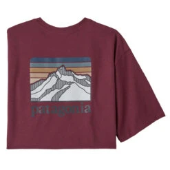 Patagonia Men's Line Logo Ridge Pocket Responsibili-Tee -Winter Menswear Store WBF22 38511 SEQR