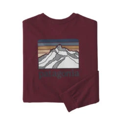 Patagonia Men's Long-Sleeved Line Logo Ridge Responsibili-Tee -Winter Menswear Store WBF22 38517 SEQR