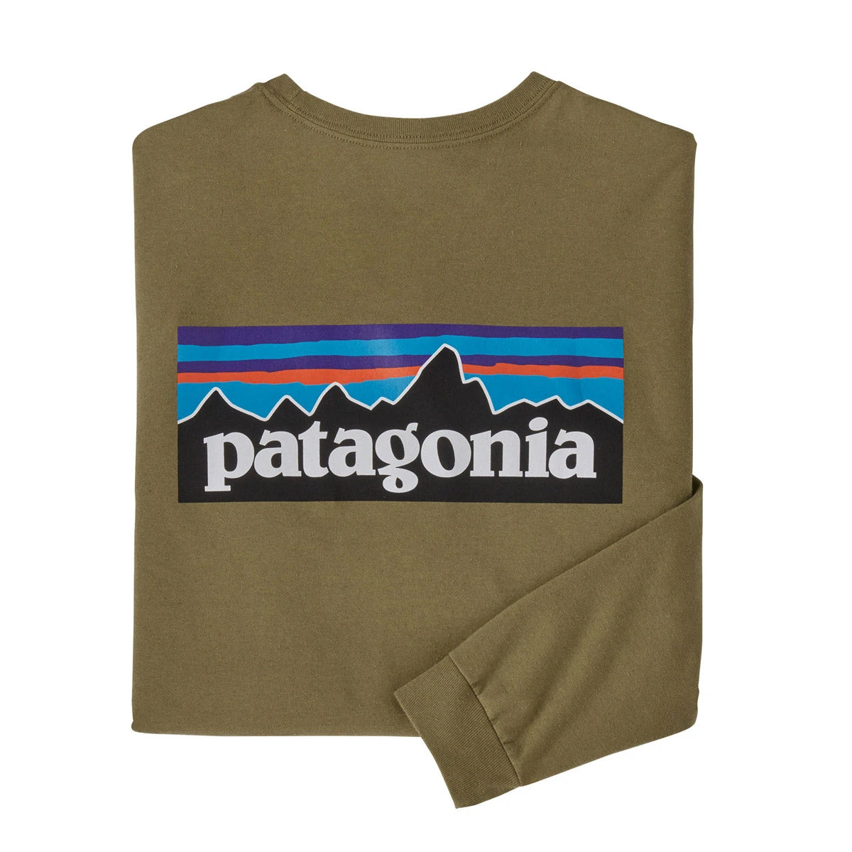Patagonia Men's Long-Sleeved P-6 Logo Responsibili-Tee 8 Patagonia Men's Long-Sleeved P-6 Logo Responsibili-Tee - Image 8