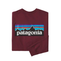 Patagonia Men's Long-Sleeved P-6 Logo Responsibili-Tee 12 Patagonia Men's Long-Sleeved P-6 Logo Responsibili-Tee -Winter Menswear Store WBF22 38518 SEQR