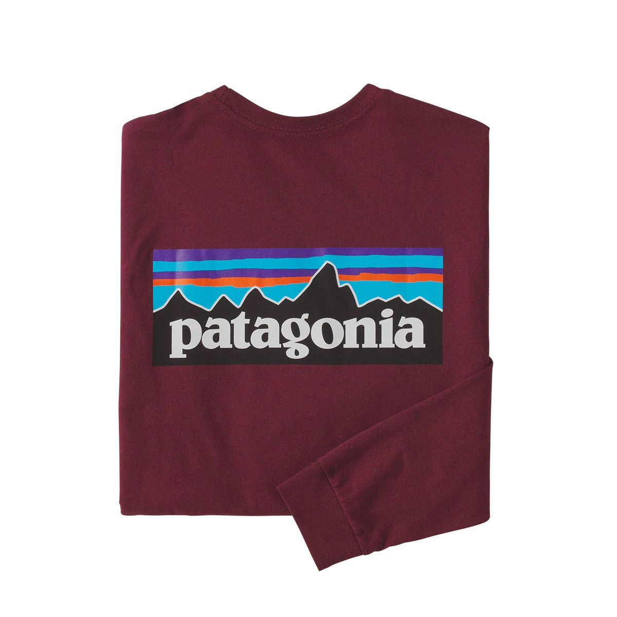 Patagonia Men's Long-Sleeved P-6 Logo Responsibili-Tee 4 Patagonia Men's Long-Sleeved P-6 Logo Responsibili-Tee - Image 4
