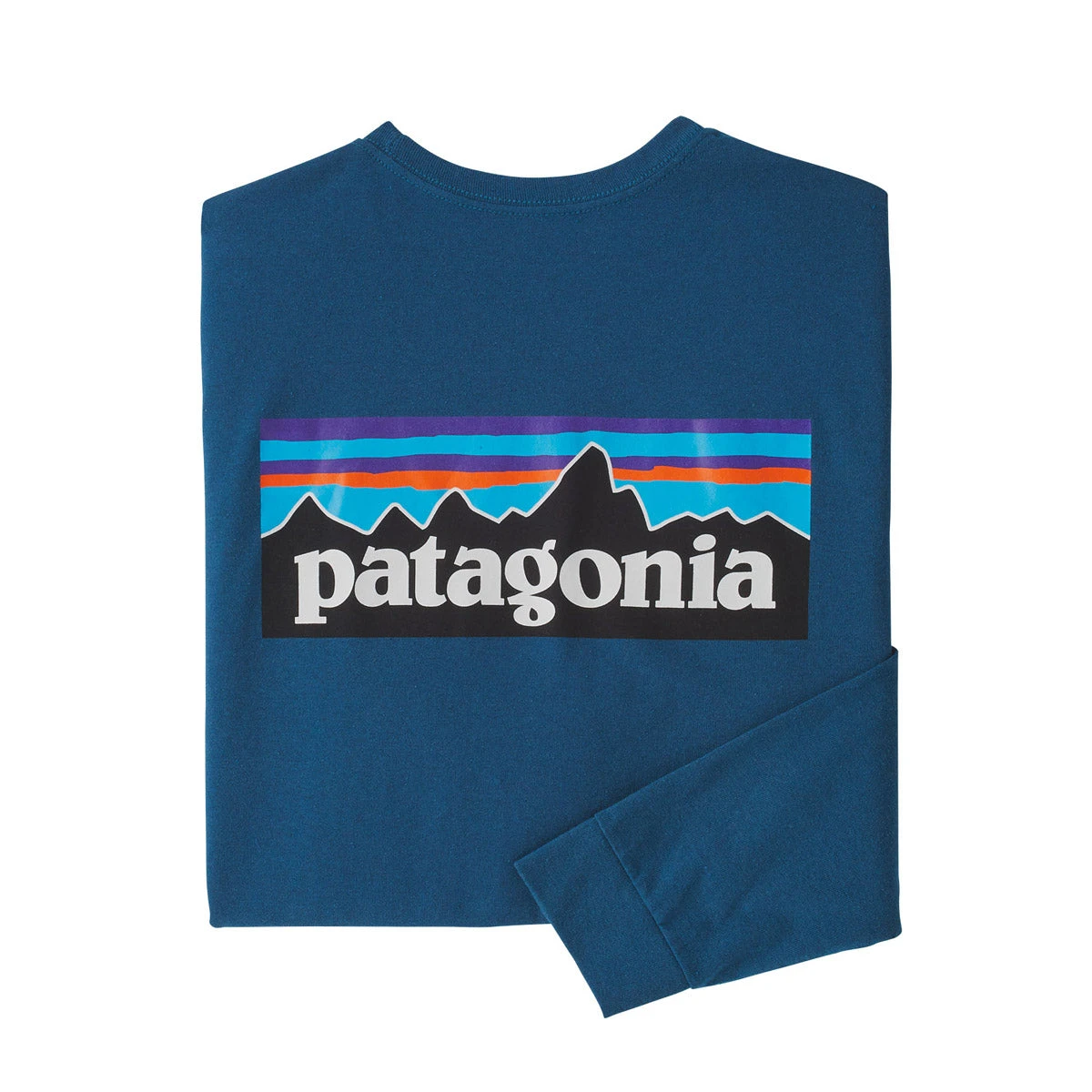 Patagonia Men's Long-Sleeved P-6 Logo Responsibili-Tee 7 Patagonia Men's Long-Sleeved P-6 Logo Responsibili-Tee - Image 7