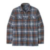 Patagonia Men's Long-Sleeved Organic Cotton Midweight Fjord Flannel Shirt