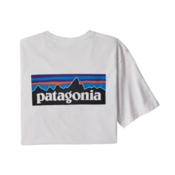 Patagonia Men's P-6 Logo Responsibili-Tee -Winter Menswear Store WBS20 38504 WHI
