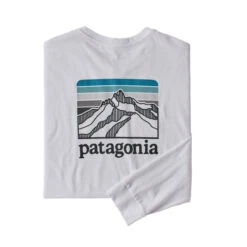 Patagonia Men's Long-Sleeved Line Logo Ridge Responsibili-Tee