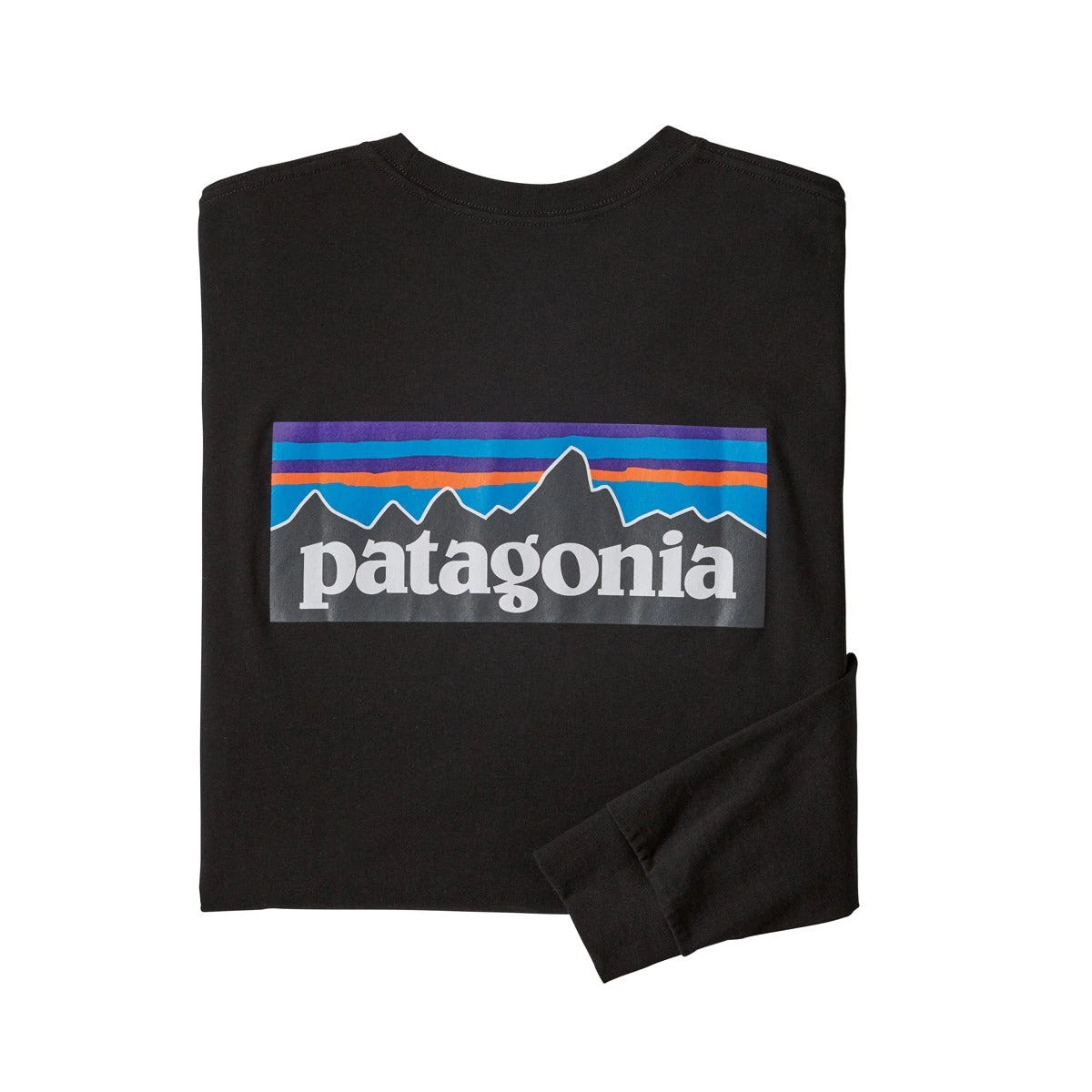 Patagonia Men's Long-Sleeved P-6 Logo Responsibili-Tee 1 Patagonia Men's Long-Sleeved P-6 Logo Responsibili-Tee