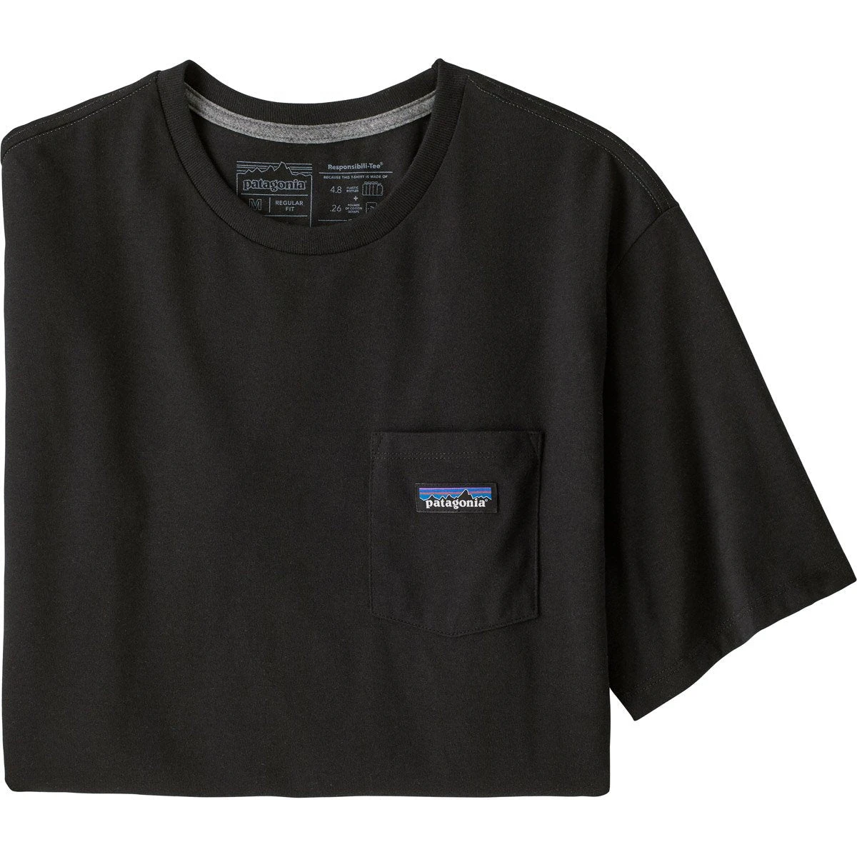 Patagonia Men's P-6 Label Pocket Responsibili-Tee 6 Patagonia Men's P-6 Label Pocket Responsibili-Tee - Image 6