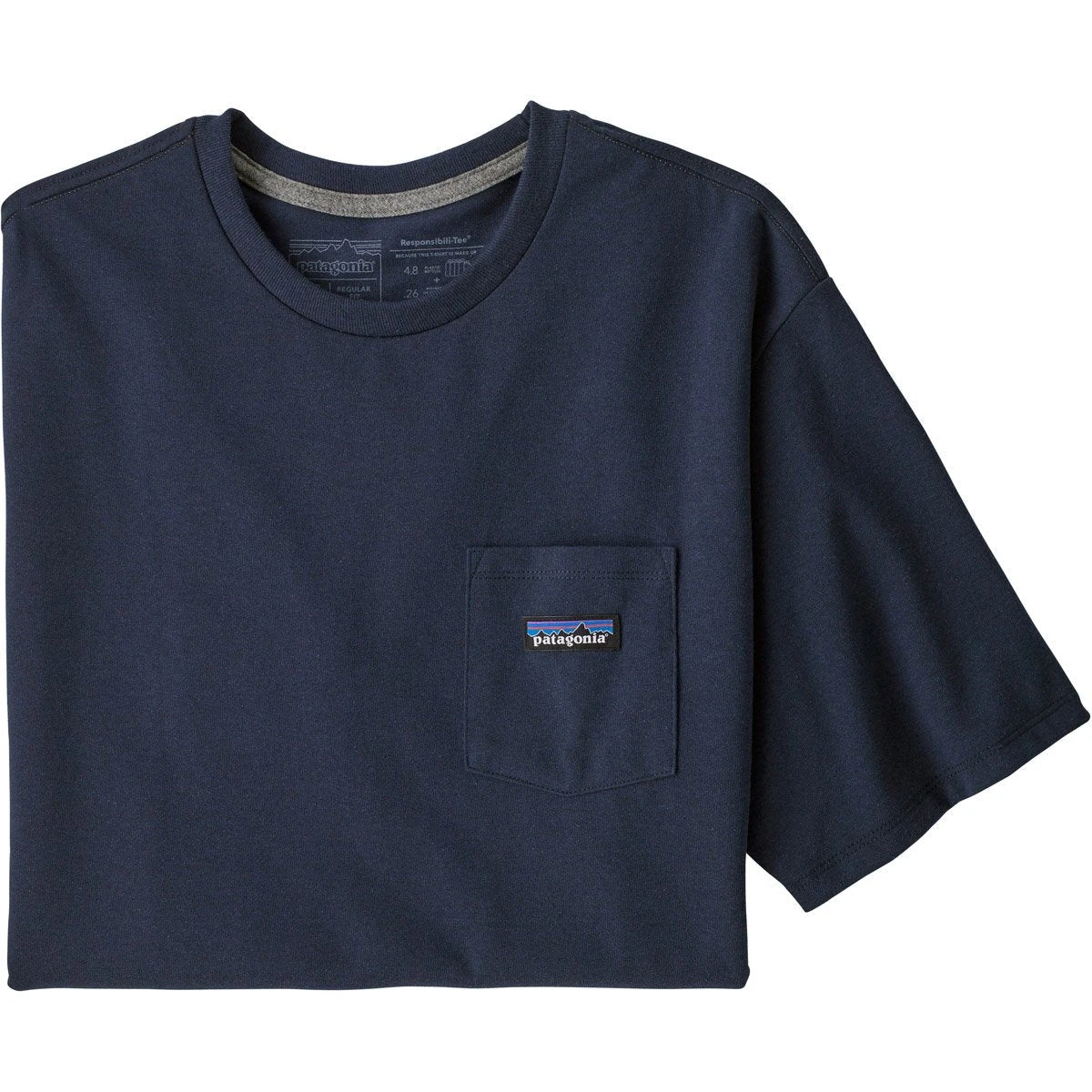 Patagonia Men's P-6 Label Pocket Responsibili-Tee 10 Patagonia Men's P-6 Label Pocket Responsibili-Tee - Image 10
