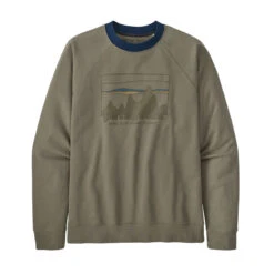 Patagonia Men's '73 Skyline Organic Crew Sweatshirt 5 Patagonia Men's '73 Skyline Organic Crew Sweatshirt -Winter Menswear Store WBS22 39650 GDNG