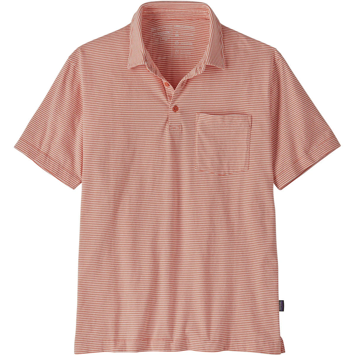 Patagonia Men's Cotton In Conversion Lightweight Polo Shirt 2 Patagonia Men's Cotton In Conversion Lightweight Polo Shirt - Image 2