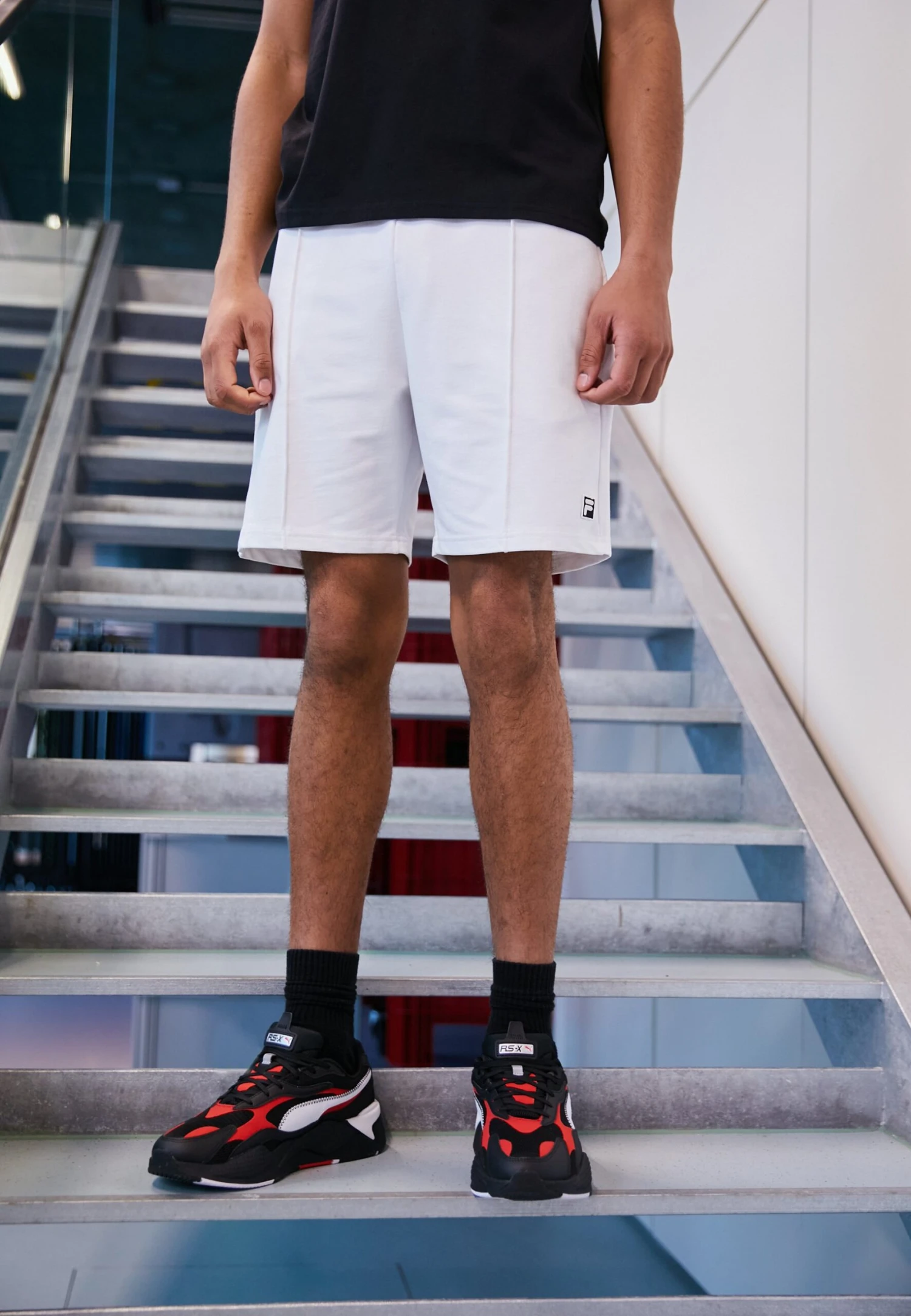 Fila Boyabat - Shorts - Bright White 1 Fila Boyabat - Shorts - Bright White