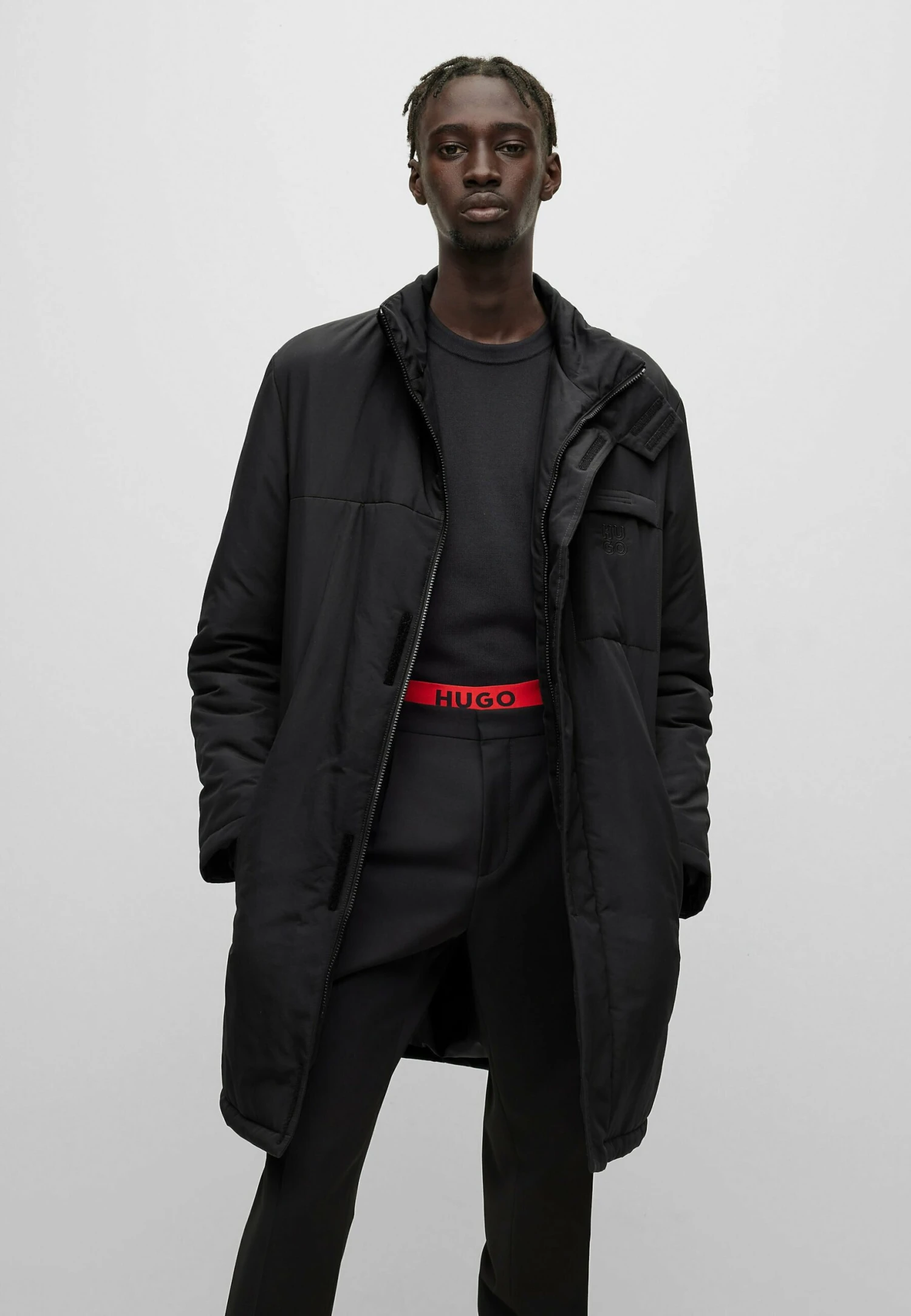 Hugo Mio - Winter Coat - Black One 1 Hugo Mio - Winter Coat - Black One