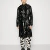Zach - Classic Coat - Black Patent