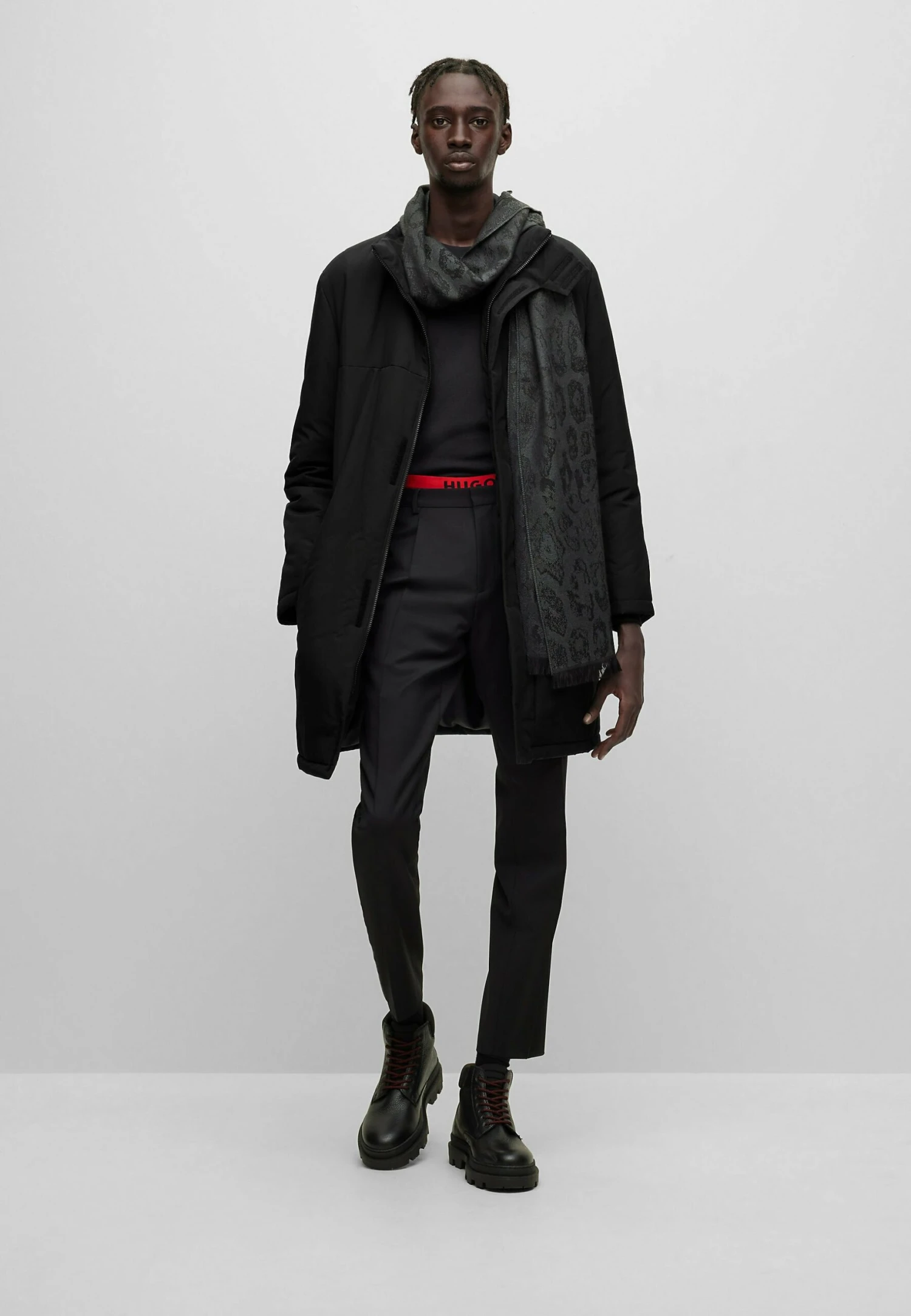 Hugo Mio - Winter Coat - Black One 2 Hugo Mio - Winter Coat - Black One - Image 2