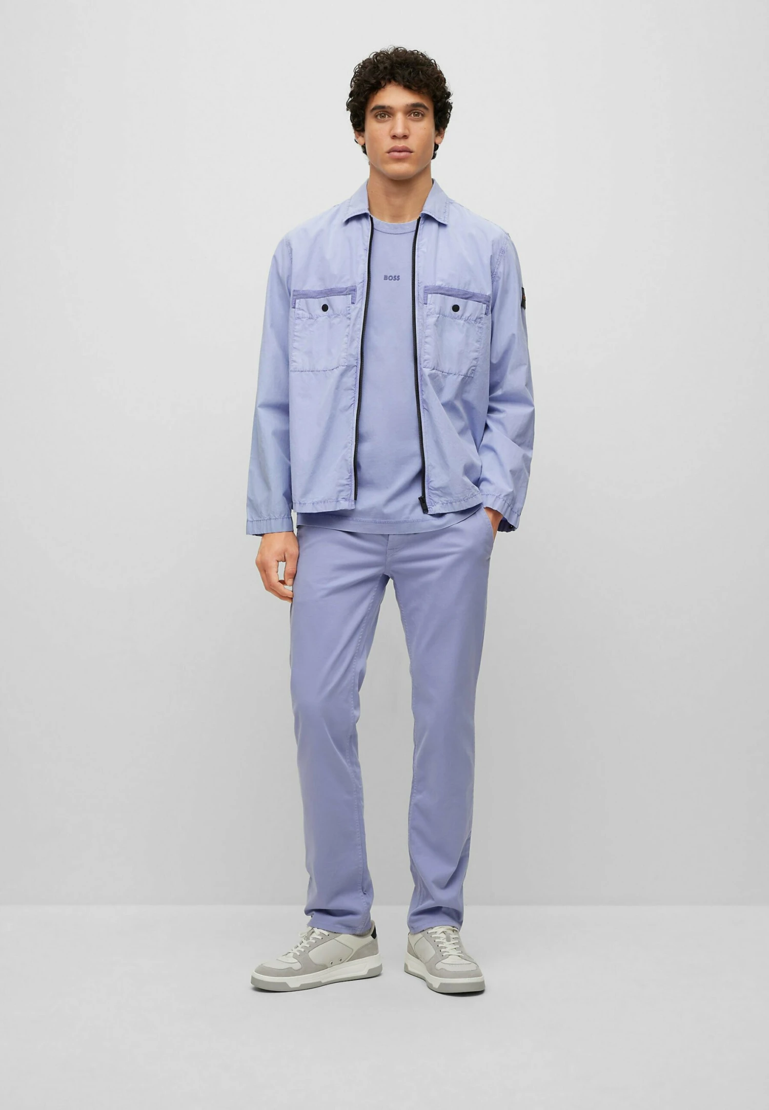 Boss Chinos - Light Purple Eight 2 Boss Chinos - Light Purple Eight - Image 2