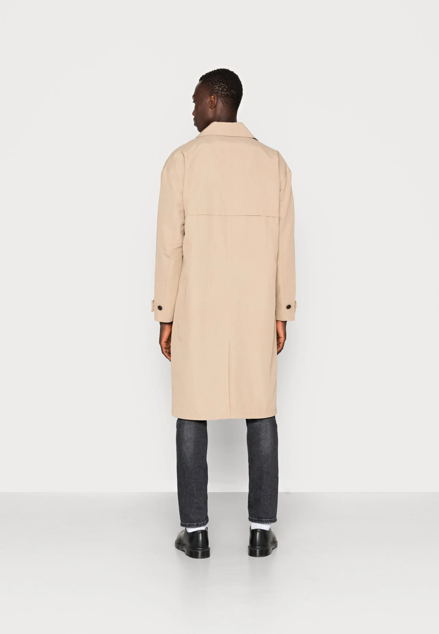 Only & Sons Onsaston Long - Trenchcoat - Chinchilla 3 Only & Sons Onsaston Long - Trenchcoat - Chinchilla - Image 3