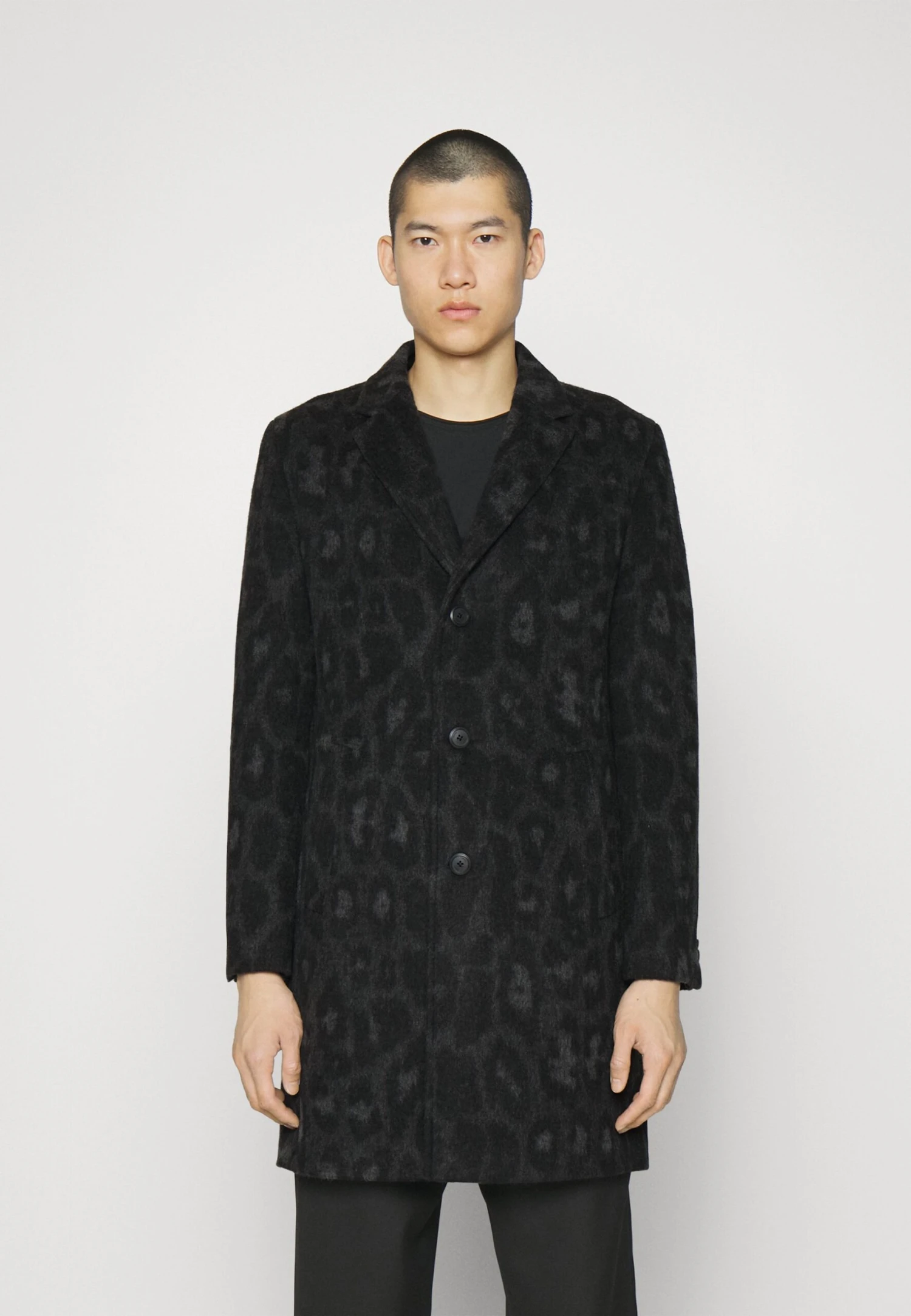 Hugo Malte - Classic Coat - Black 1 Hugo Malte - Classic Coat - Black