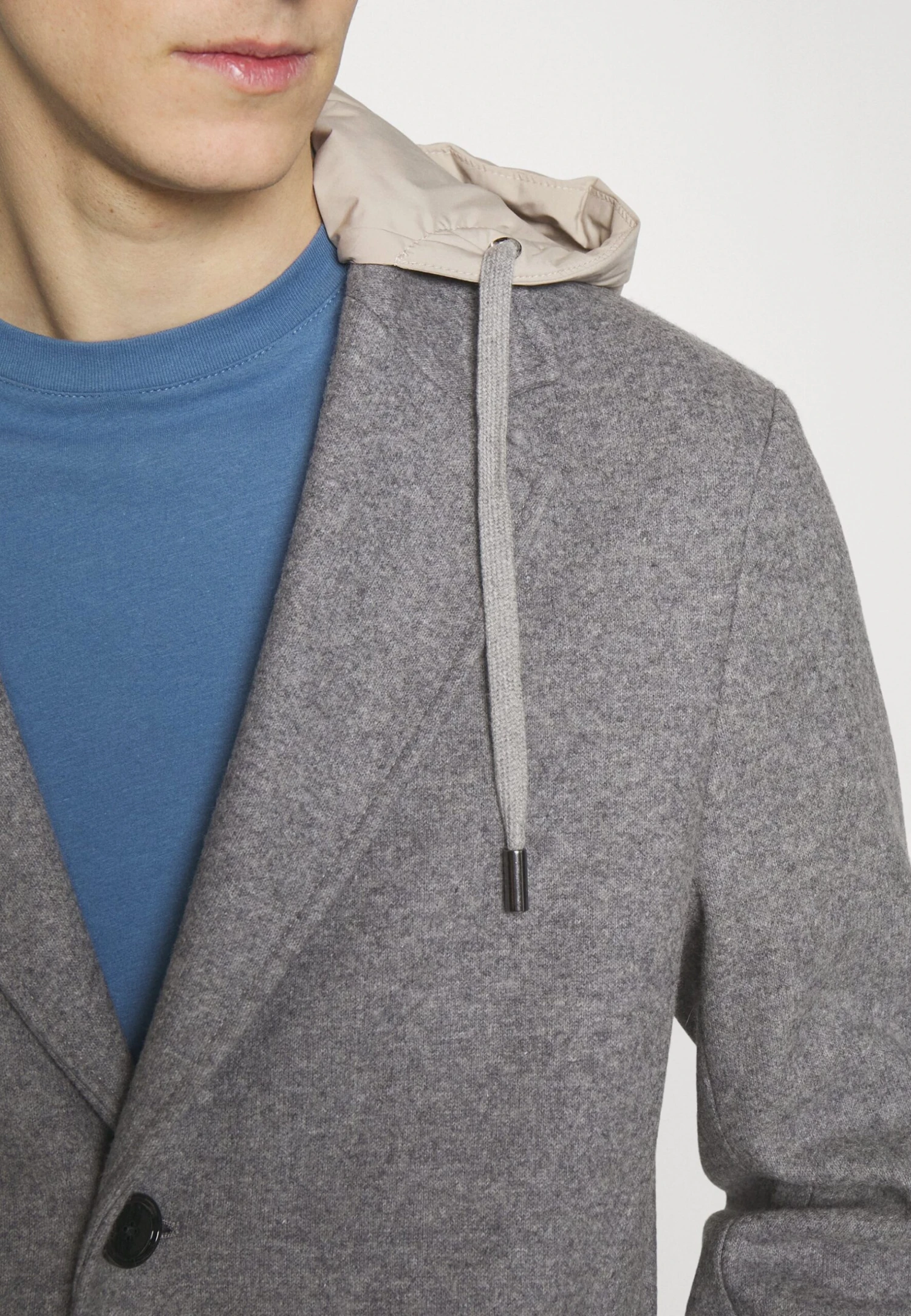 Boss Cam Hood - Short Coat - Dark Grey 6 Boss Cam Hood - Short Coat - Dark Grey - Image 6