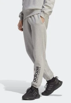 Adidas Sportswear All Szn Graphic - Tracksuit Bottoms - Medium Grey Heather