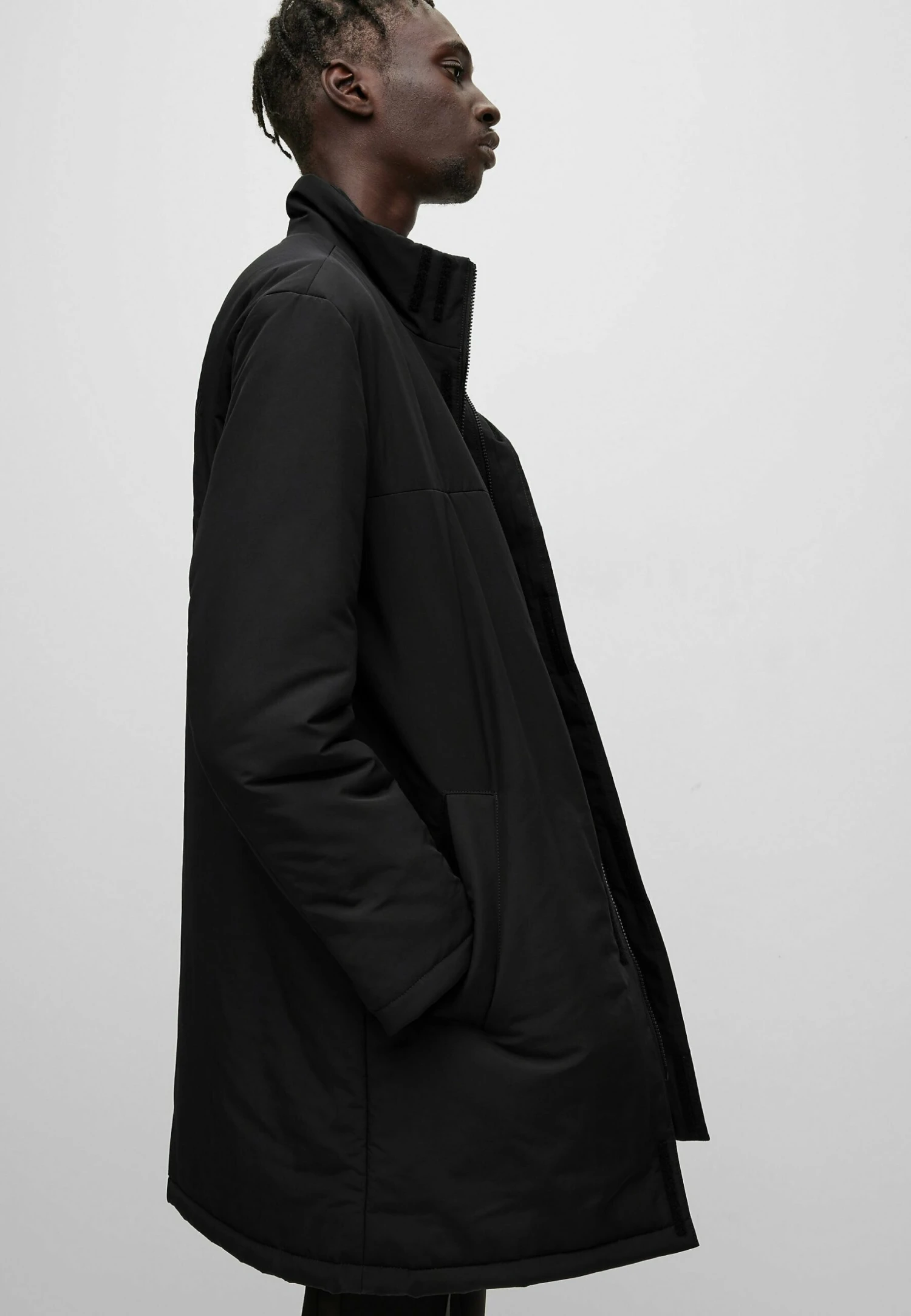 Hugo Mio - Winter Coat - Black One 5 Hugo Mio - Winter Coat - Black One - Image 5