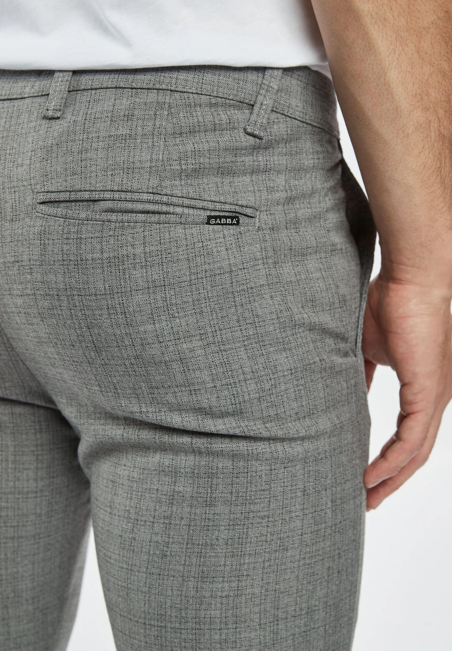 Gabba Pisa Cross - Trousers - Light Grey 4 Gabba Pisa Cross - Trousers - Light Grey - Image 4