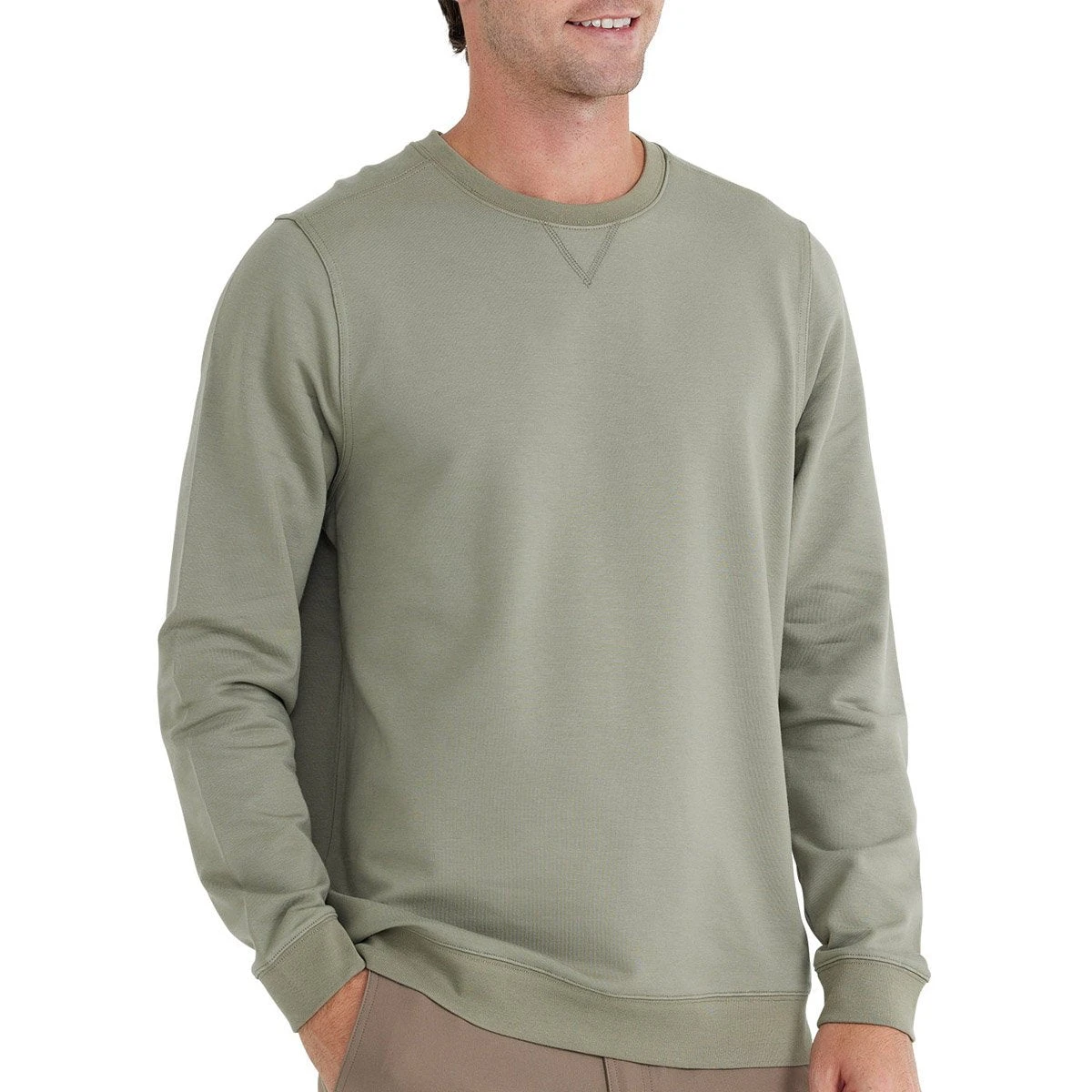 Men's Bamboo Heritage Fleece Crew 5 Men's Bamboo Heritage Fleece Crew - Image 5