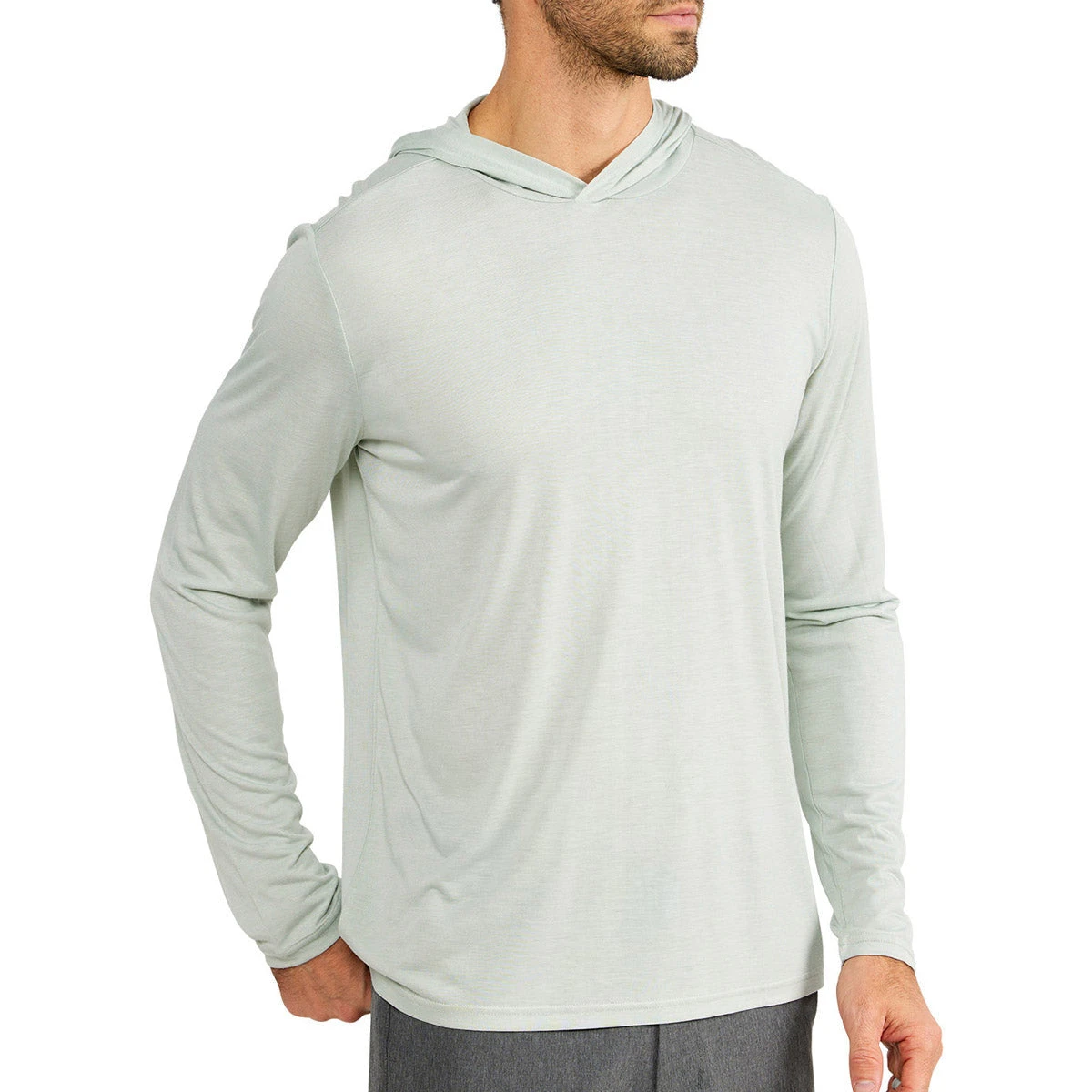 Men's Bamboo Lightweight Shore Hoody 6 Men's Bamboo Lightweight Shore Hoody - Image 6