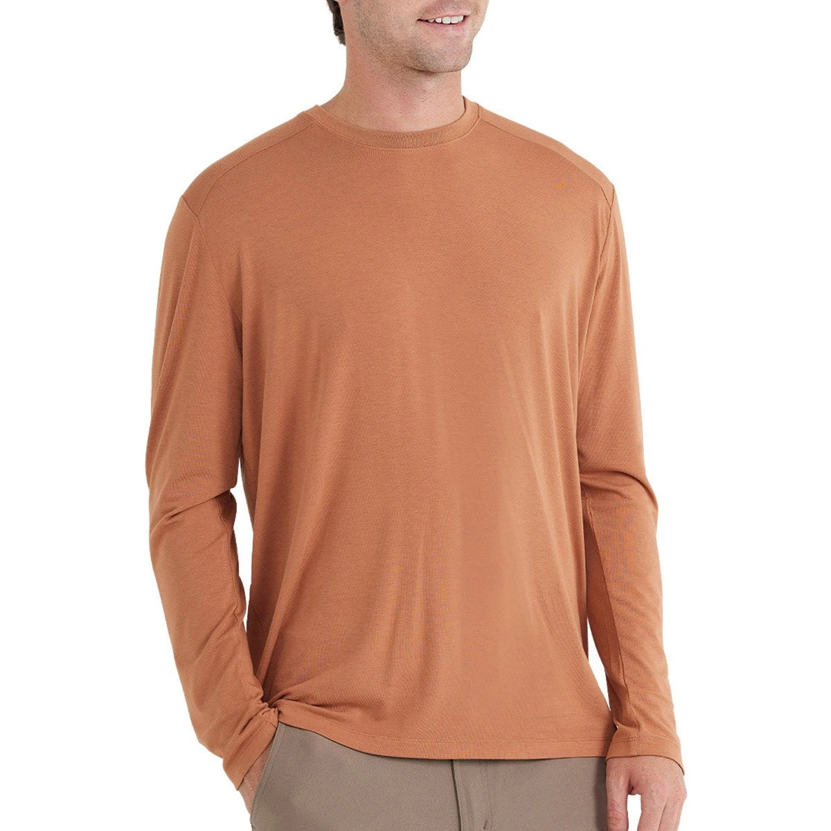 Men's Bamboo Midweight Long Sleeve 10 Men's Bamboo Midweight Long Sleeve - Image 10